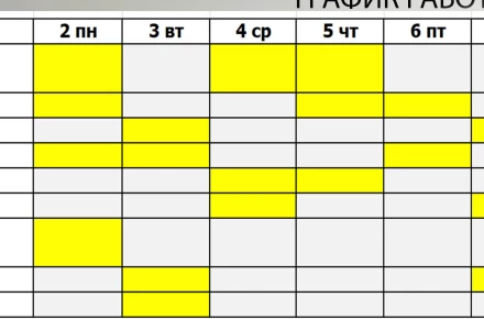 Расписание с 2.02.2026г  - 8.02.2026г